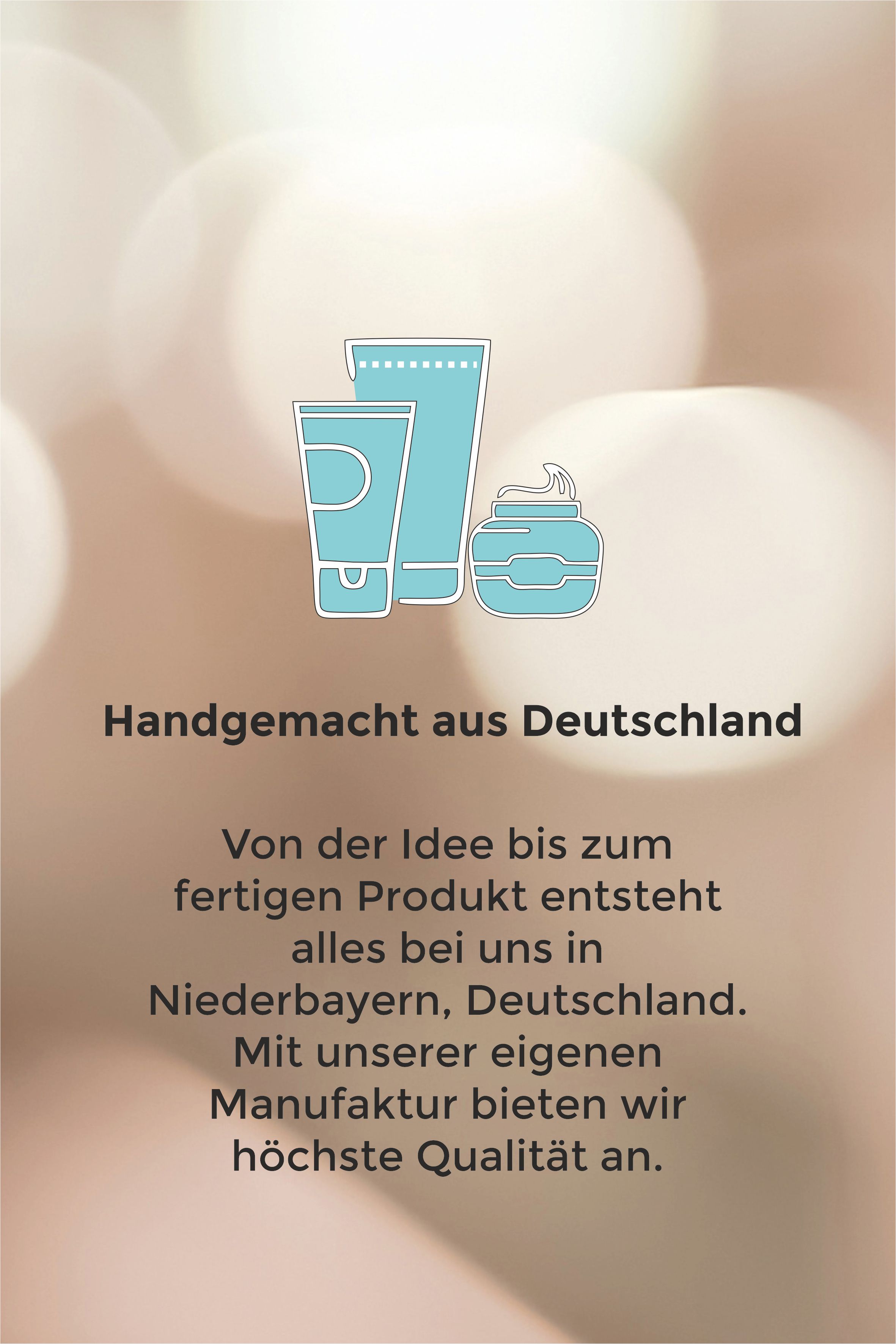Handgemacht aus Deutschland Von der Idee bis zum fertigen Produkt entstehet alles bei uns in Niederbayern, Deutschland. Mit unserer eigenen Manufaktur bieten wir höchste Qualität an.