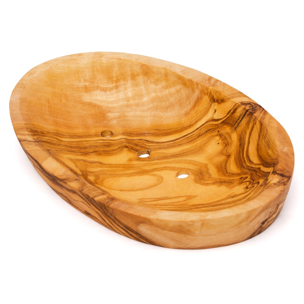 Olivenholz Seifenschale oval groß